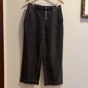 Madewell Black Straight-Leg Women's Jeans